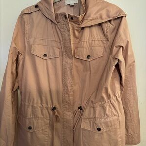 Forever 21 Women's Pink Utility Jacket